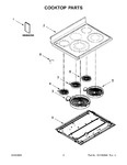 Diagram for 02 - Cooktop Parts