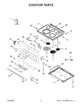 Diagram for 02 - Cooktop Parts