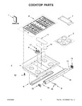 Diagram for 02 - Cooktop Parts