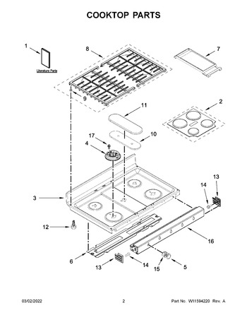 Diagram for KFGD500EWH06