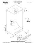 Diagram for 01 - Cabinet Parts