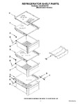 Diagram for 03 - Refrigerator Shelf Parts