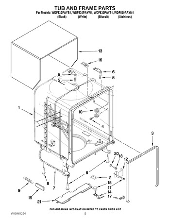 Diagram for WDF530PAYB1