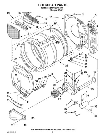 Diagram for 3XWGD5705SW4