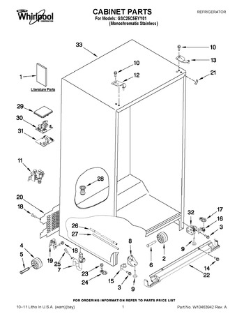 Diagram for GSC25C5EYY01