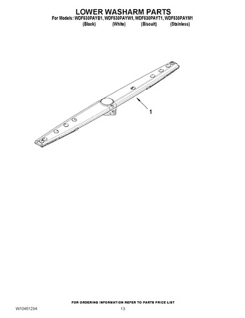 Diagram for WDF530PAYB1