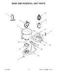 Diagram for 03 - Base And Pedestal Unit Parts