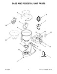 Diagram for 03 - Base And Pedestal Unit Parts