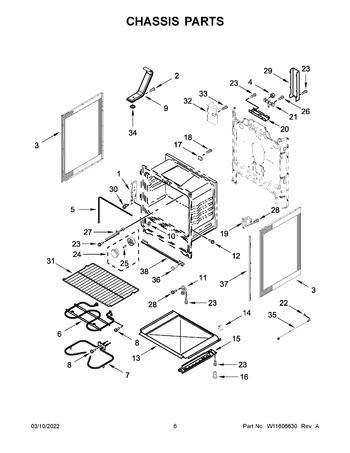 Diagram for YWFE505W0JZ3