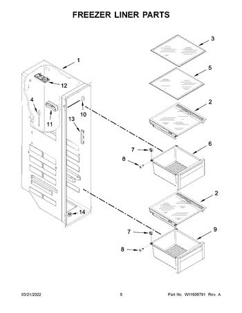 Diagram for KRSF705HPS04