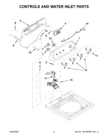 Diagram for 1CWTW4705GW1