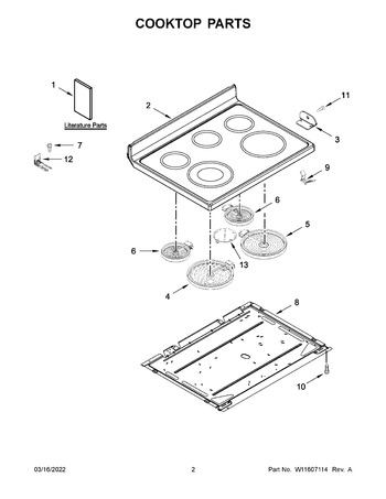 Diagram for YMER6600FW5