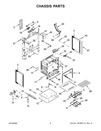 Diagram for YMER6600FW5