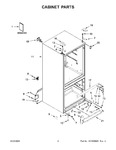 Diagram for 02 - Cabinet Parts