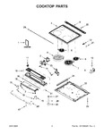 Diagram for 02 - Cooktop Parts