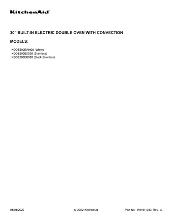 Diagram for KODE500EWH20