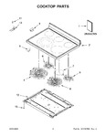 Diagram for 02 - Cooktop Parts