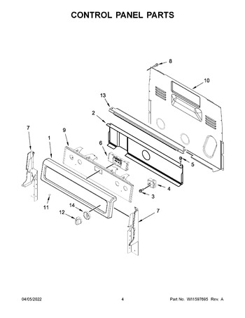 Diagram for YWFE745H0FH5