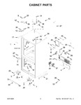 Diagram for 02 - Cabinet Parts