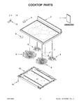 Diagram for 02 - Cooktop Parts