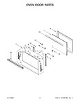 Diagram for 04 - Oven Door Parts