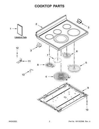 Diagram for YKFEG500EWH7