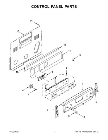 Diagram for YKFEG500EWH7