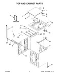 Diagram for 02 - Top And Cabinet Parts