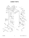 Diagram for 02 - Cabinet Parts