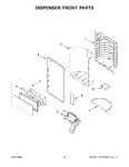 Diagram for 09 - Dispenser Front Parts