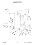 Diagram for 02 - Cabinet Parts