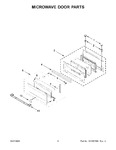 Diagram for 04 - Microwave Door Parts