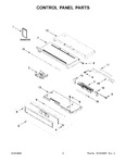 Diagram for 02 - Control Panel Parts