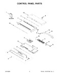 Diagram for 02 - Control Panel Parts