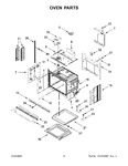 Diagram for 03 - Oven Parts