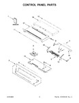 Diagram for 02 - Control Panel Parts