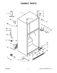 Diagram for 02 - Cabinet Parts