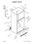 Diagram for 02 - Cabinet Parts