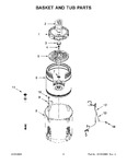 Diagram for 04 - Basket And Tub Parts