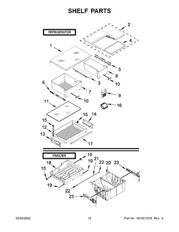 Diagram for WRFA60SFHZ01