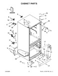 Diagram for 02 - Cabinet Parts