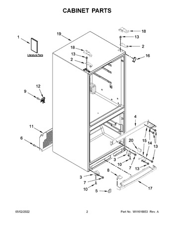 Diagram for WRF560SFHZ01