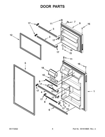 Diagram for ART308FFDW10