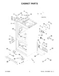 Diagram for 02 - Cabinet Parts