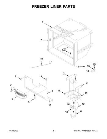 Diagram for WRF767SDHV04