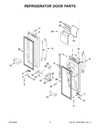 Diagram for WRF767SDHV04