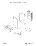 Diagram for 09 - Dispenser Front Parts