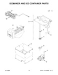 Diagram for 10 - Icemaker And Ice Container Parts