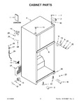 Diagram for 02 - Cabinet Parts