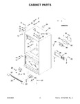 Diagram for 02 - Cabinet Parts